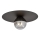 Plafonjera SOLAR 1xE14/10W/230V crni/siv