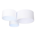 Plafonjera SPACE 3xE27/60W/230V bela