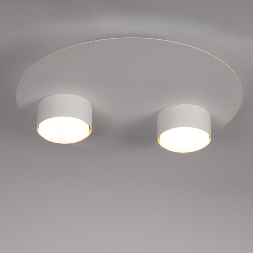 Plafonjera STAR 2xGX53/12W/230V bela