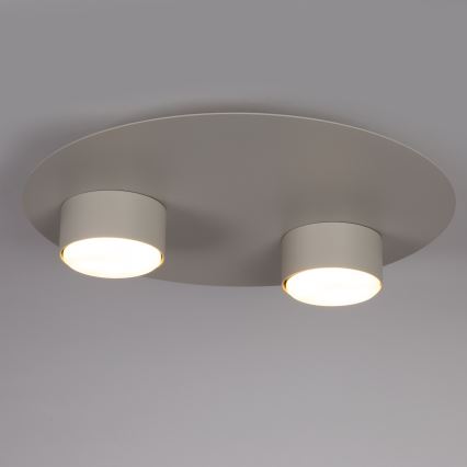 Plafonjera STAR 2xGX53/12W/230V bež