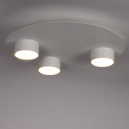 Plafonjera STAR 3xGX53/12W/230V bela