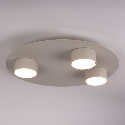 Plafonjera STAR 3xGX53/12W/230V bež