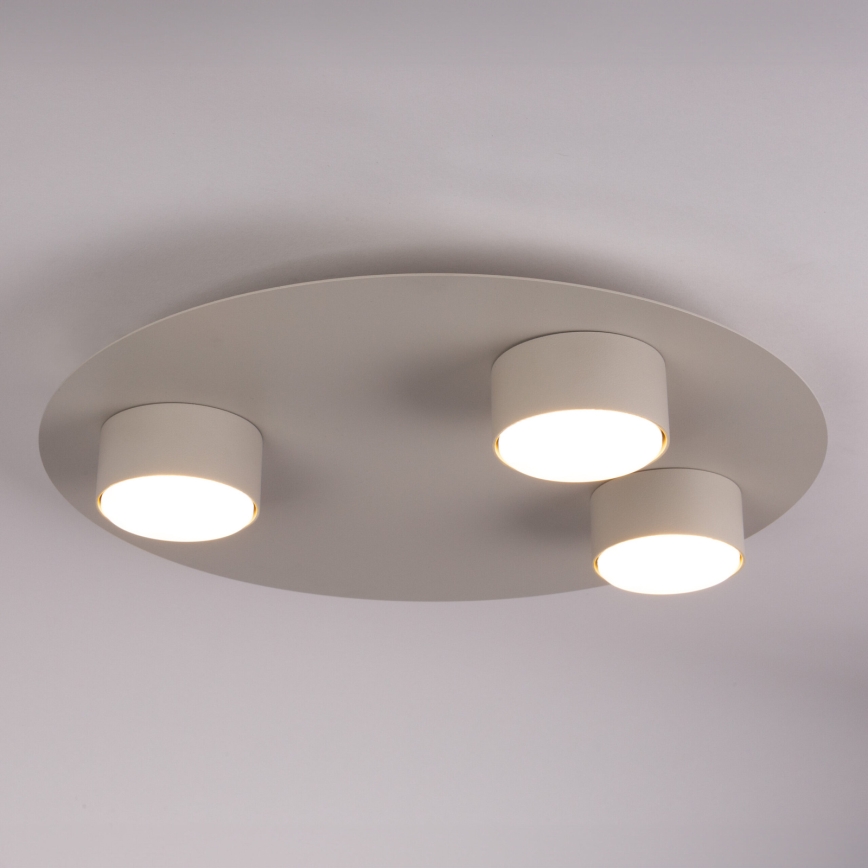 Plafonjera STAR 3xGX53/12W/230V bež