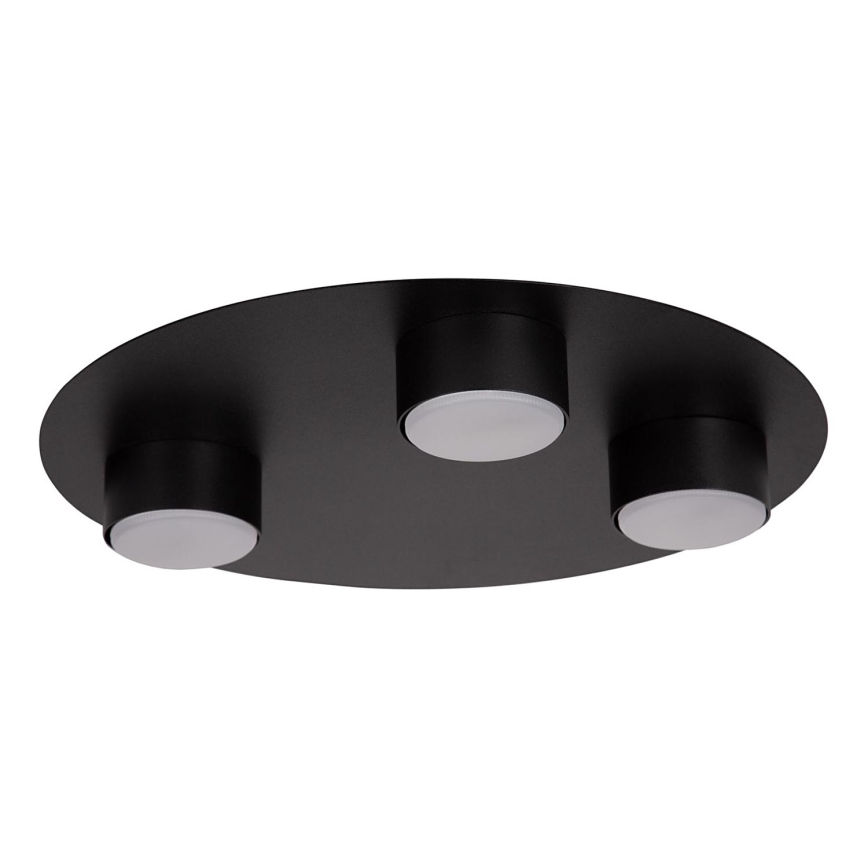 Plafonjera STAR 3xGX53/12W/230V crni