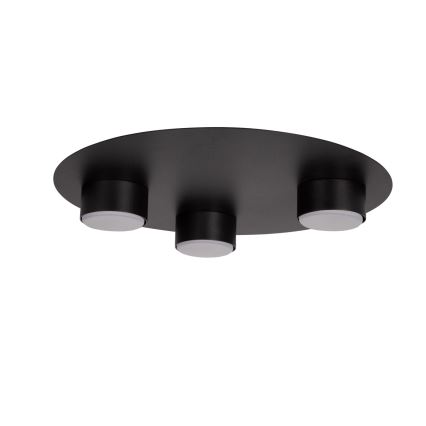 Plafonjera STAR 3xGX53/12W/230V crni