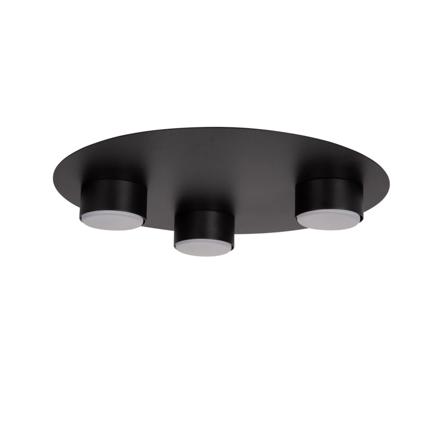 Plafonjera STAR 3xGX53/12W/230V crni
