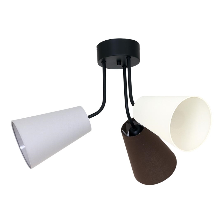 Plafonjera TUBLES 3xE27/60W/230V