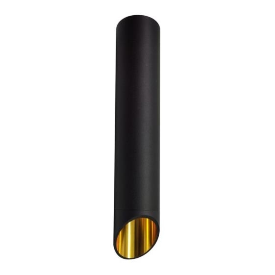 Plafonjera VALDA 1xGU10/60W/230V crni