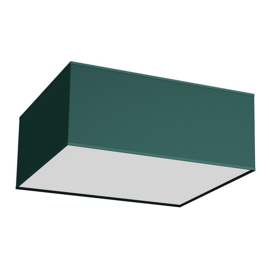 Plafonjera VERDE 3xE27/60W/230V 50x50 cm zelena