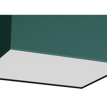 Plafonjera VERDE 3xE27/60W/230V 50x50 cm zelena