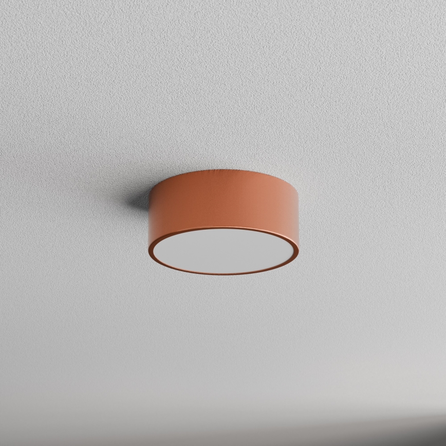 Plafonjera za kup. CLEO 1xE27/24W/230V pr. 20 cm bakrena IP54