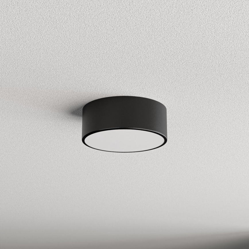 Plafonjera za kup. CLEO 1xE27/24W/230V pr. 20 cm crni IP54