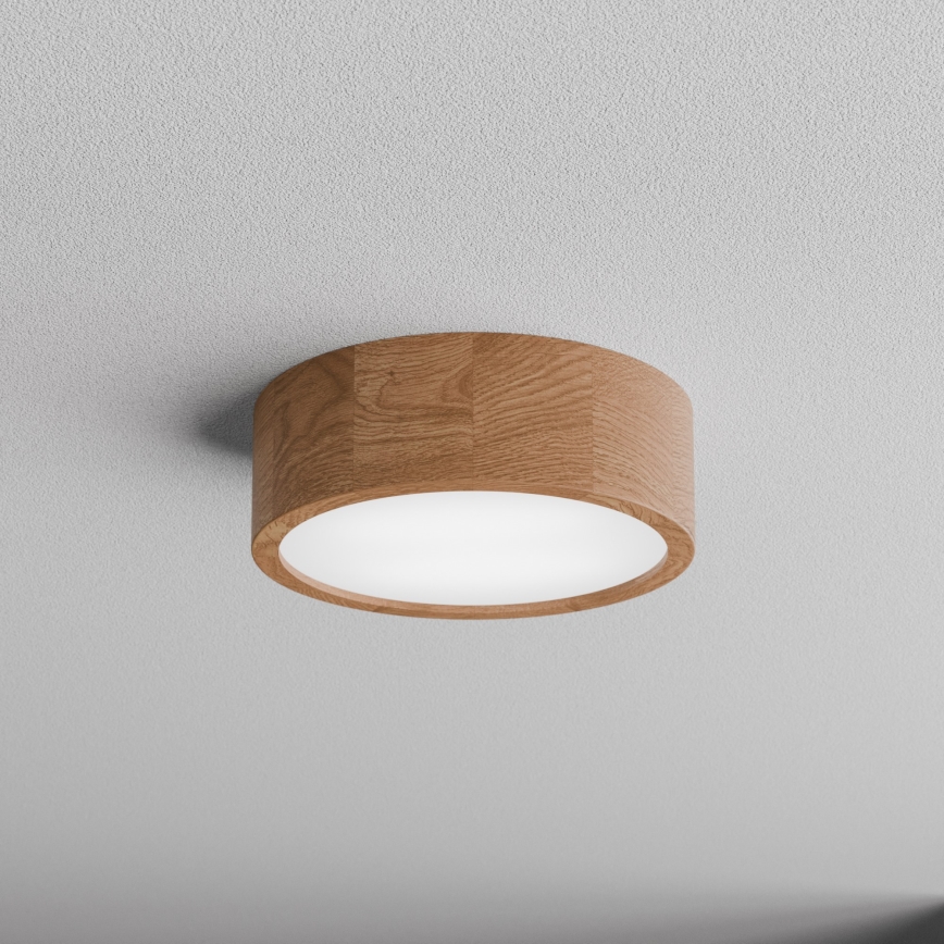 Plafonjera za kup. CLEO 2xE27/24W/230V IP54 pr. 27,5 cm hrast