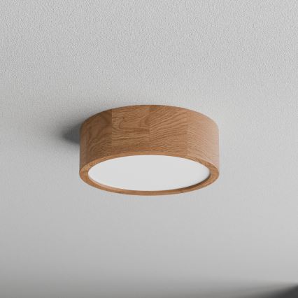 Plafonjera za kup. CLEO 2xE27/24W/230V IP54 pr. 27,5 cm hrast