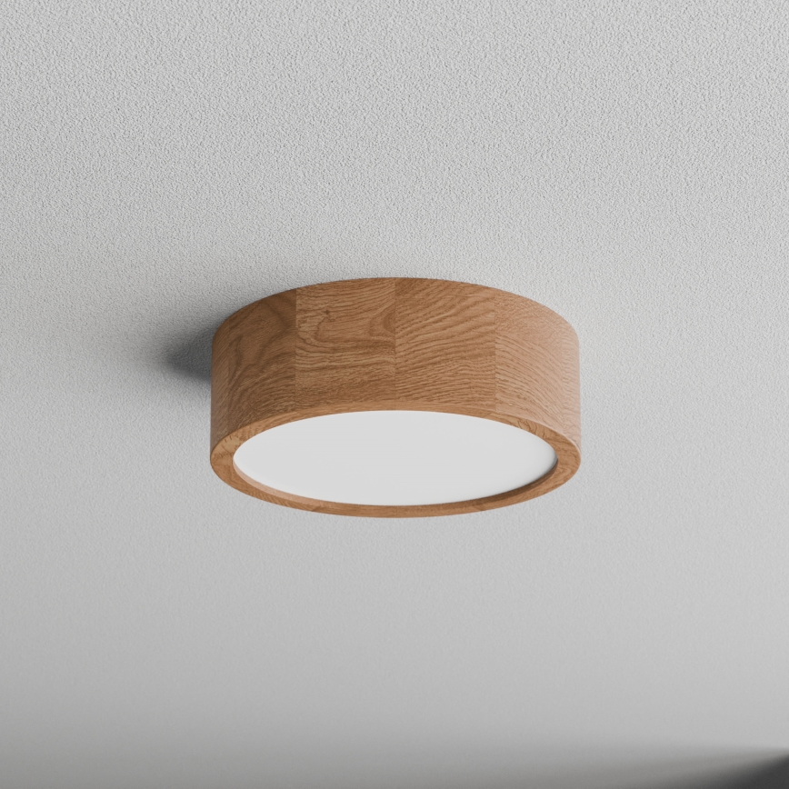 Plafonjera za kup. CLEO 2xE27/24W/230V IP54 pr. 27,5 cm hrast