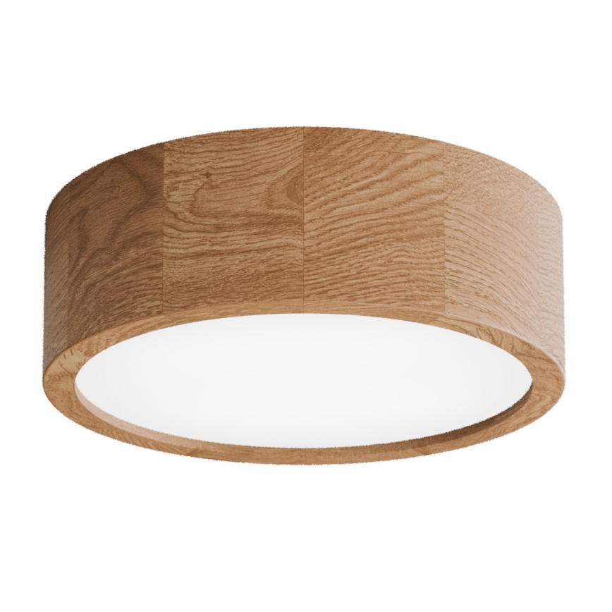 Plafonjera za kup. CLEO 2xE27/24W/230V IP54 pr. 27,5 cm hrast