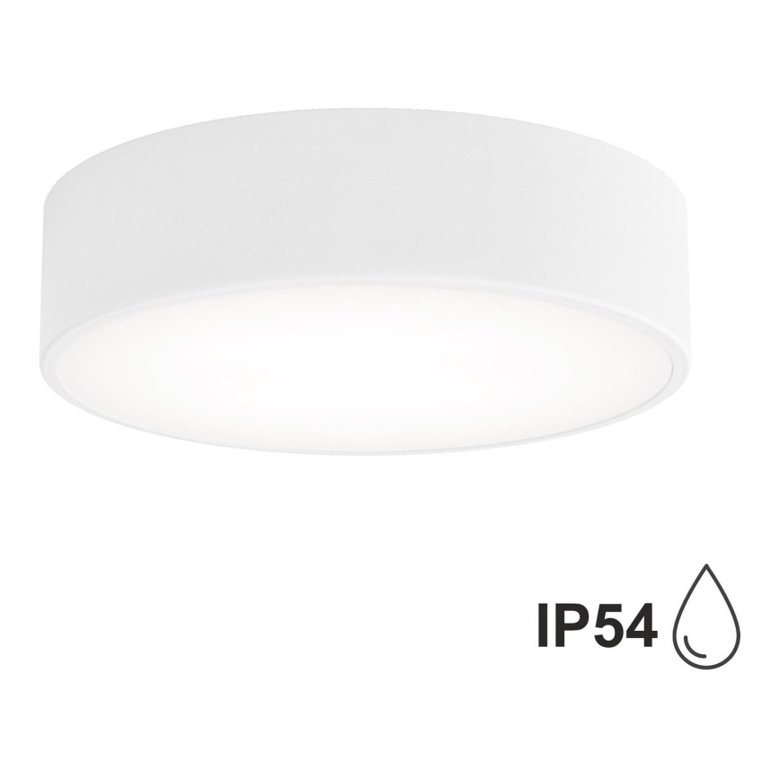 Plafonjera za kup. CLEO 2xE27/24W/230V pr. 30 cm bela IP54