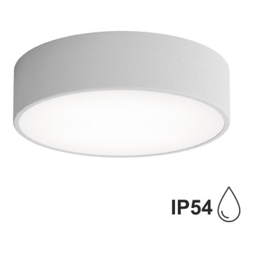 Plafonjera za kup. CLEO 2xE27/24W/230V pr. 30 cm siv IP54