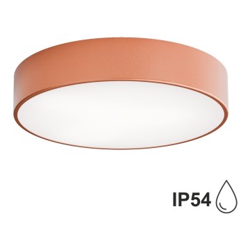 Plafonjera za kup. CLEO 3xE27/24W/230V Indust. 40 cm bakrena IP54