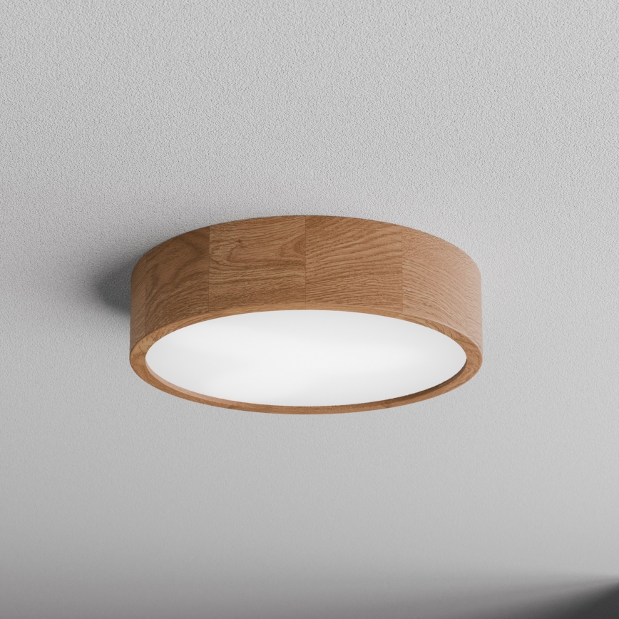 Plafonjera za kup. CLEO 3xE27/24W/230V IP54 pr. 37,5 cm hrast