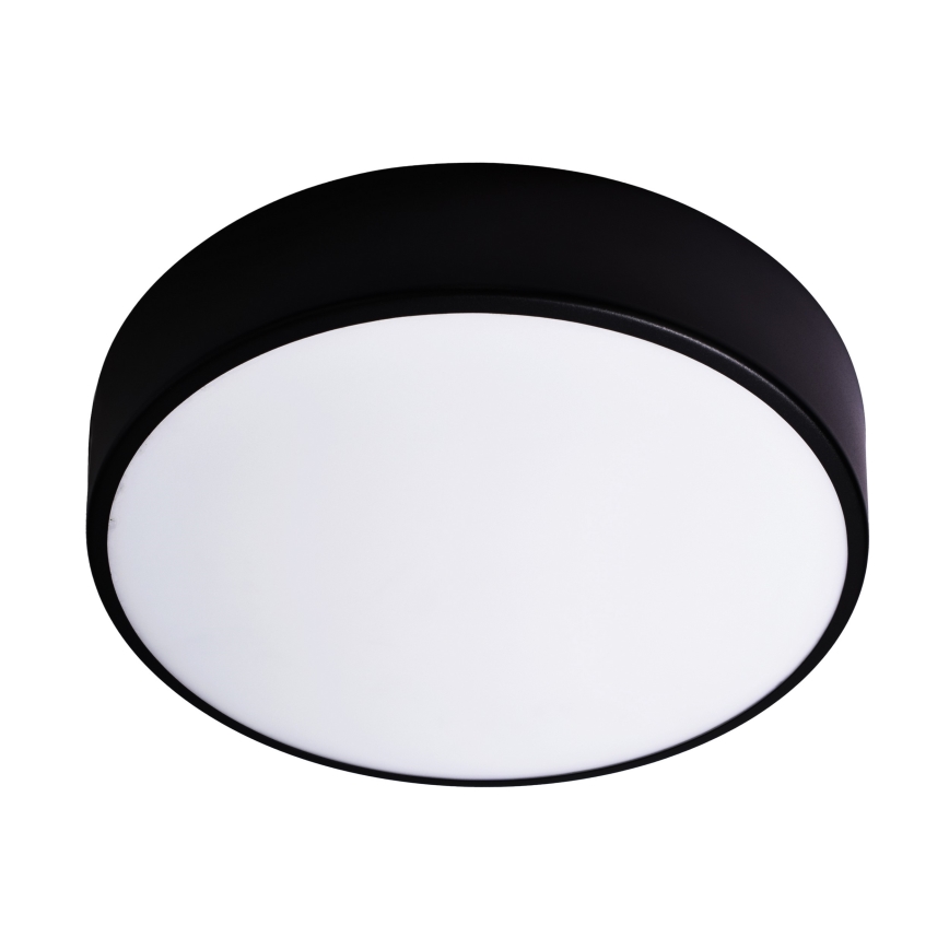 Plafonjera za kup. CLEO 3xE27/24W/230V pr. 40 cm crni IP54
