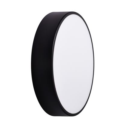 Plafonjera za kup. CLEO 3xE27/24W/230V pr. 40 cm crni IP54