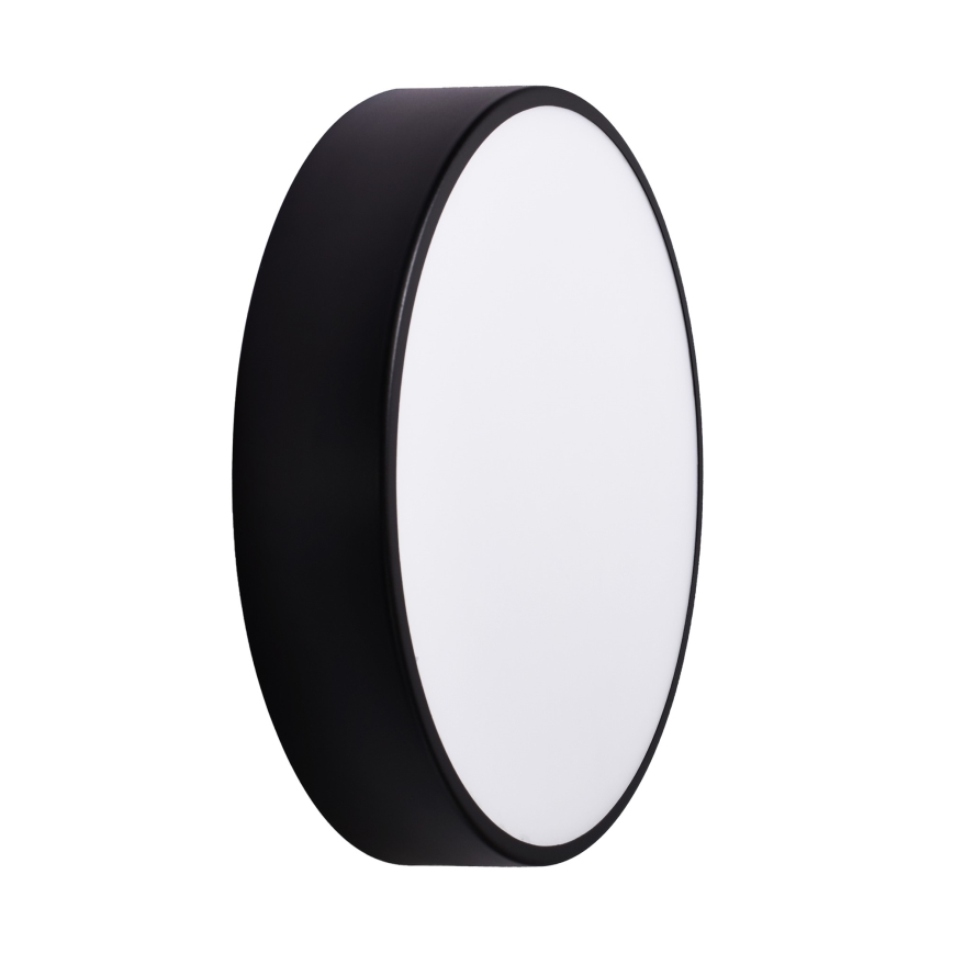 Plafonjera za kup. CLEO 3xE27/24W/230V pr. 40 cm crni IP54