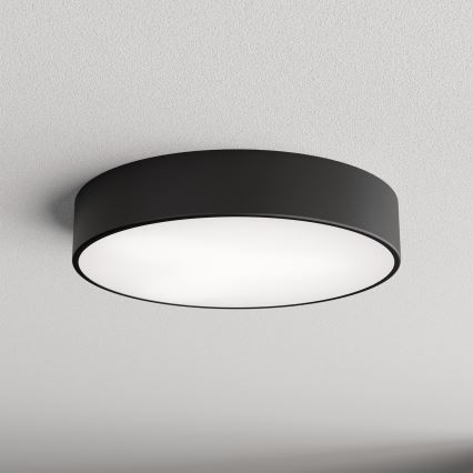 Plafonjera za kup. CLEO 3xE27/24W/230V pr. 40 cm crni IP54