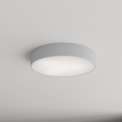 Plafonjera za kup. CLEO 3xE27/24W/230V pr. 40 cm siv IP54