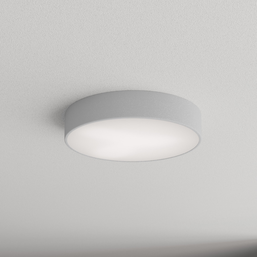 Plafonjera za kup. CLEO 3xE27/24W/230V pr. 40 cm siv IP54