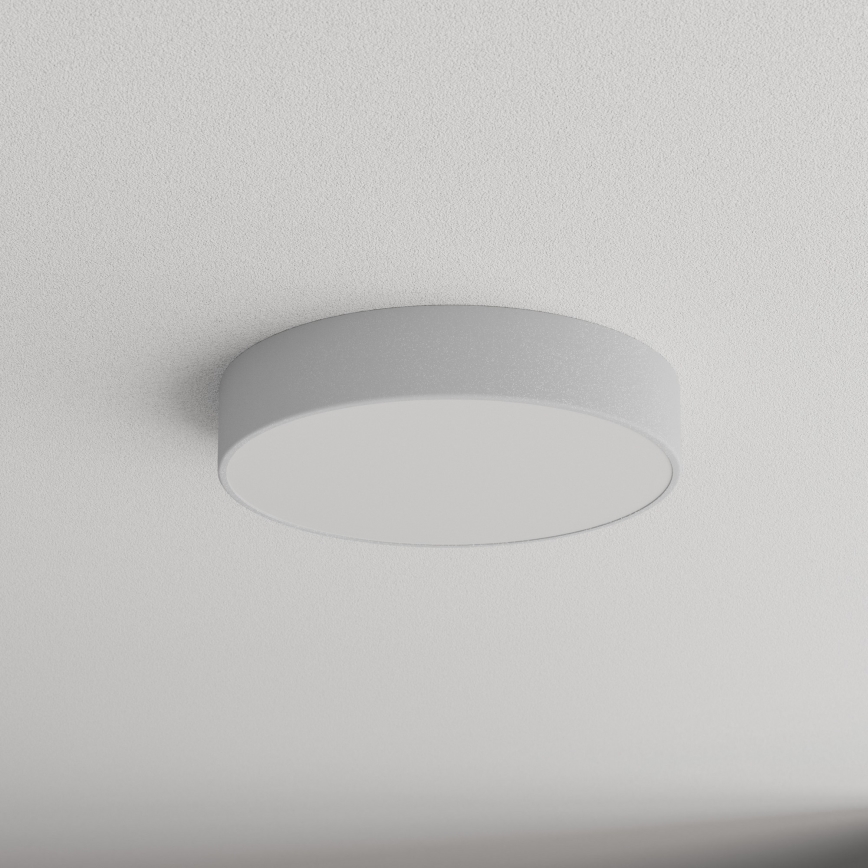 Plafonjera za kup. CLEO 3xE27/24W/230V pr. 40 cm siv IP54