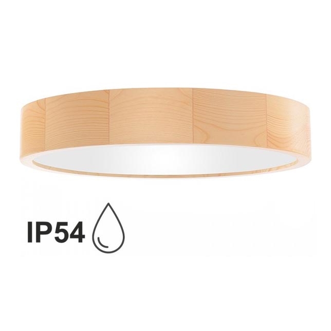 Plafonjera za kup. CLEO 4xE27/24W/230V IP54 pr. 47,5 cm bor