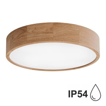 Plafonjera za kup. CLEO 4xE27/24W/230V IP54 pr. 47,5 cm hrast