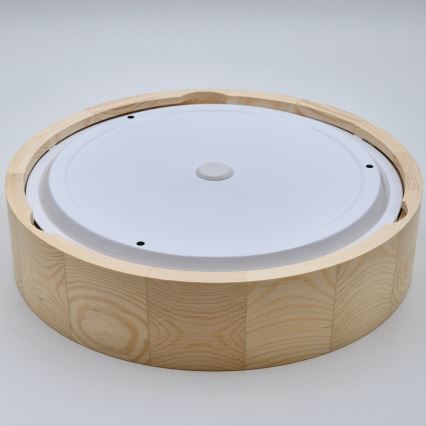 Plafonjera za kup. NATURAL 3xE27/15W/230V IP54 bor ø 37 cm - FSC sertifikovano