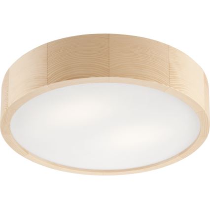 Plafonjera za kup. NATURAL 3xE27/15W/230V IP54 bor ø 37 cm - FSC sertifikovano