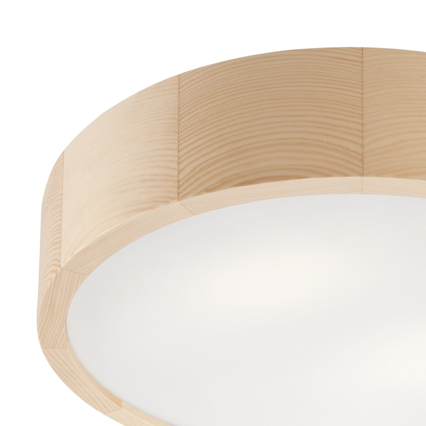 Plafonjera za kup. NATURAL 3xE27/15W/230V IP54 bor ø 37 cm - FSC sertifikovano