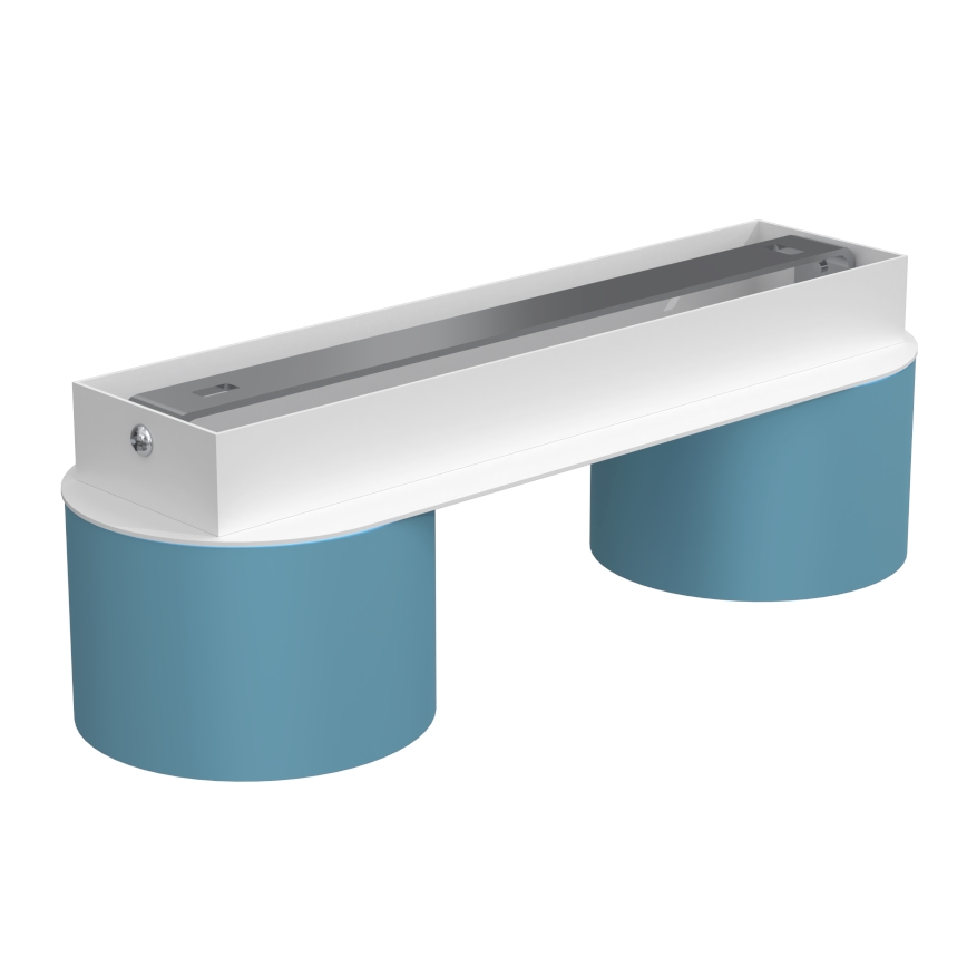 Plafonska svetiljka DIXIE 2xGX53/11W/230V plava