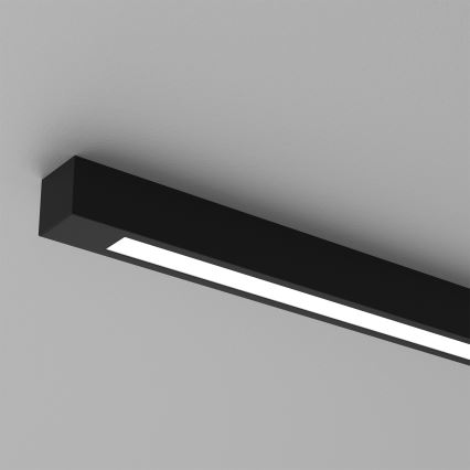 Plafonska svetiljka LUNGO T8 1xG13/18W/230V crna