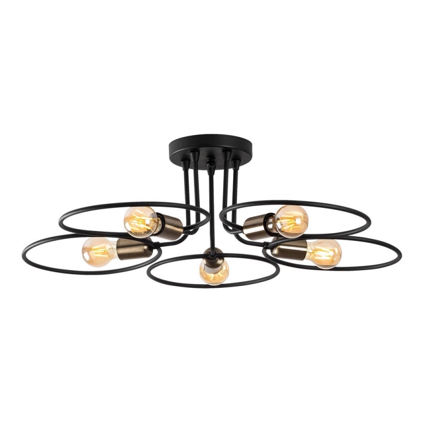 Plafonski luster CIRCLE 5xE27/40W/230V