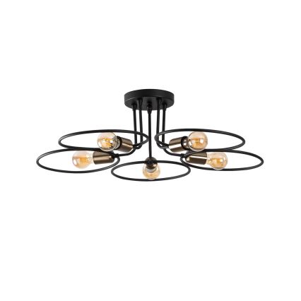 Plafonski luster CIRCLE 5xE27/40W/230V