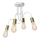 Plafonski luster DOW 4xE27/60W/230V beli/zlatni