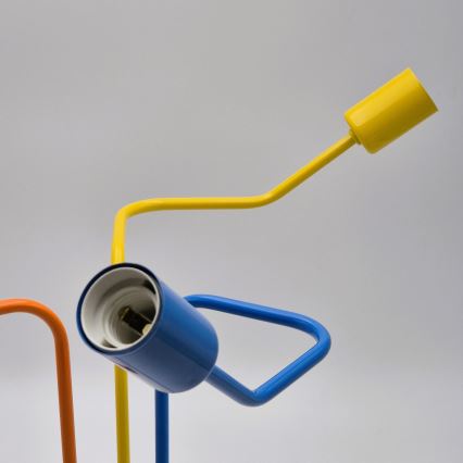 Plafonski luster MATYLDA 3xE27/60W/230V višebojan