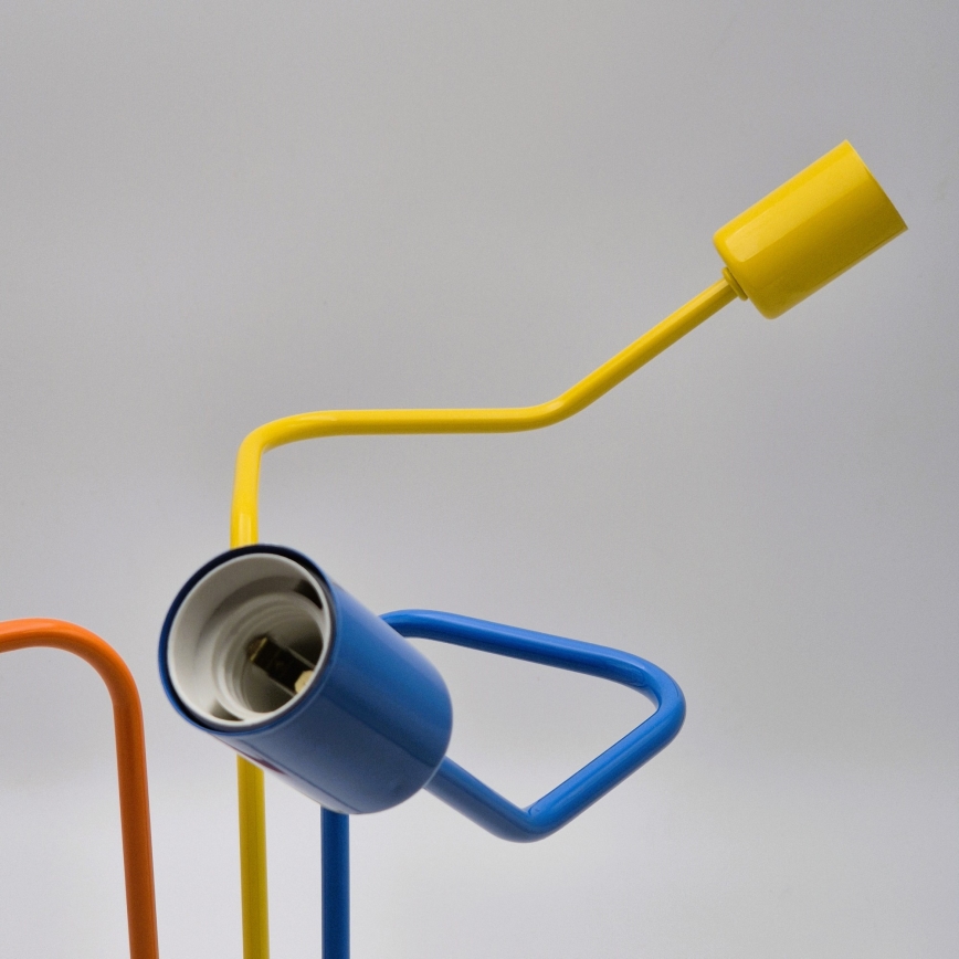 Plafonski luster MATYLDA 3xE27/60W/230V višebojan