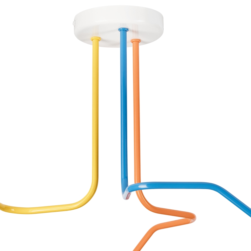 Plafonski luster MATYLDA 3xE27/60W/230V višebojan