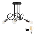 Plafonski luster OXFORD 3xE27/15W/230V