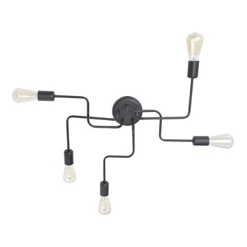 Plafonski luster TUBE 5xE27/15W/230V