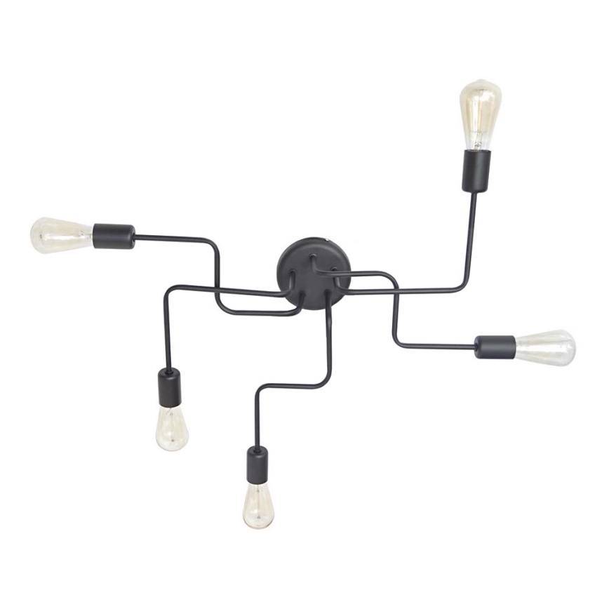 Plafonski luster TUBE 5xE27/15W/230V