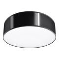 Plafonsko svetlo ARENA 2xE27/15W/230V crna