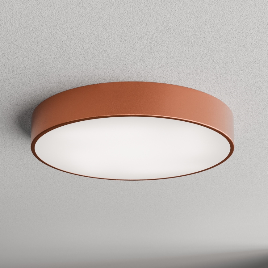 Plafonsko svetlo CLEO 4xE27/24W/230V prečnika 50 cm bakarne boje