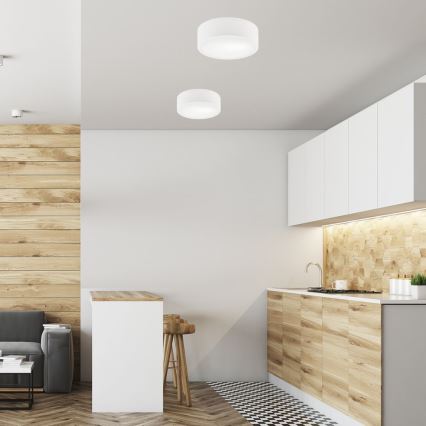 Plafonsko svetlo DANTE 1xE27/60W/230V, prečnik 26 cm, belo